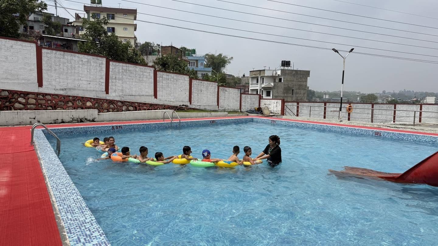 Grade III swimming session