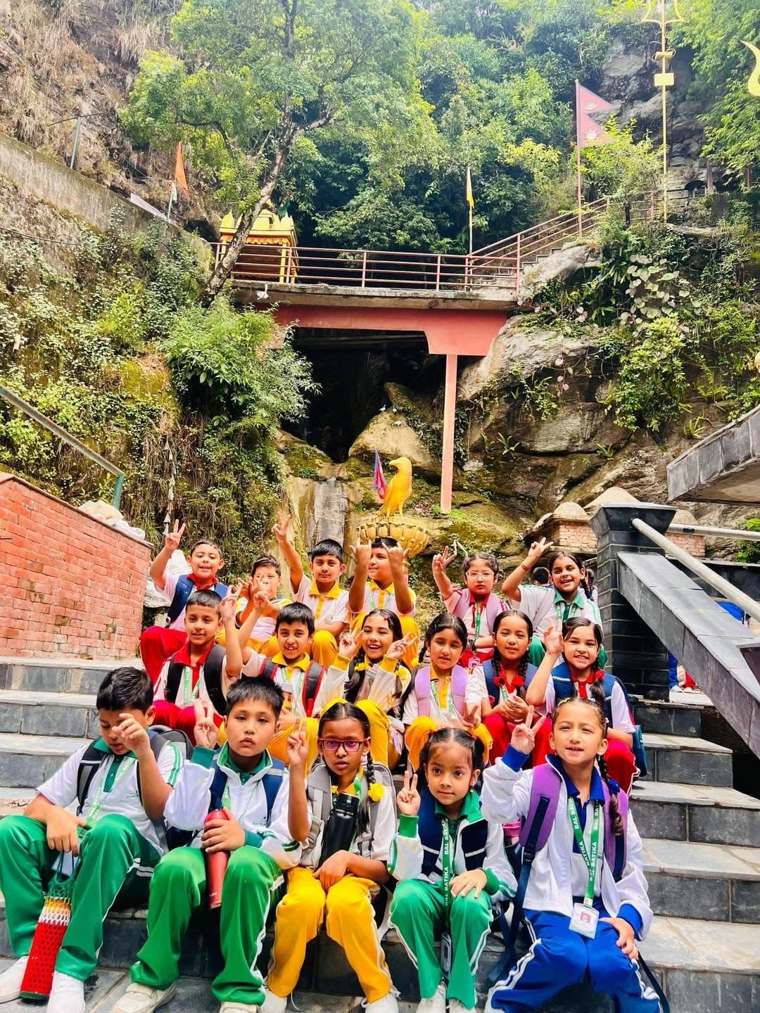 Educational temple visit