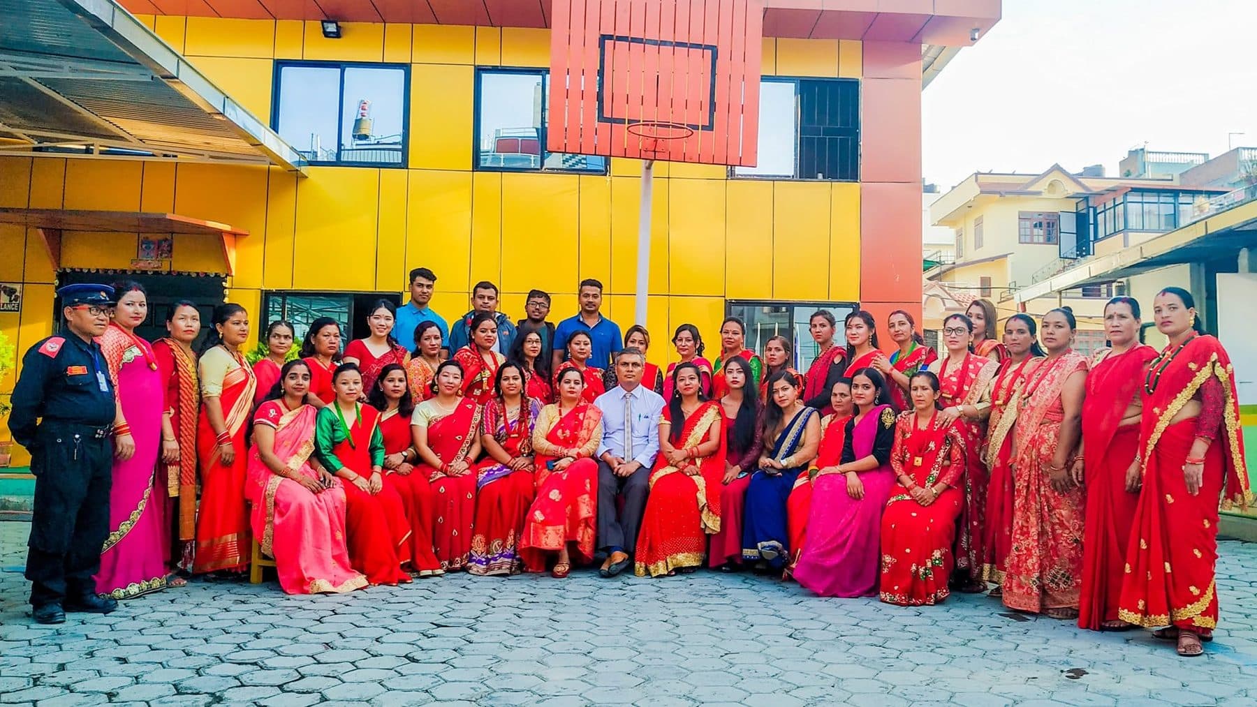 Bal Batika School teachers and staff
