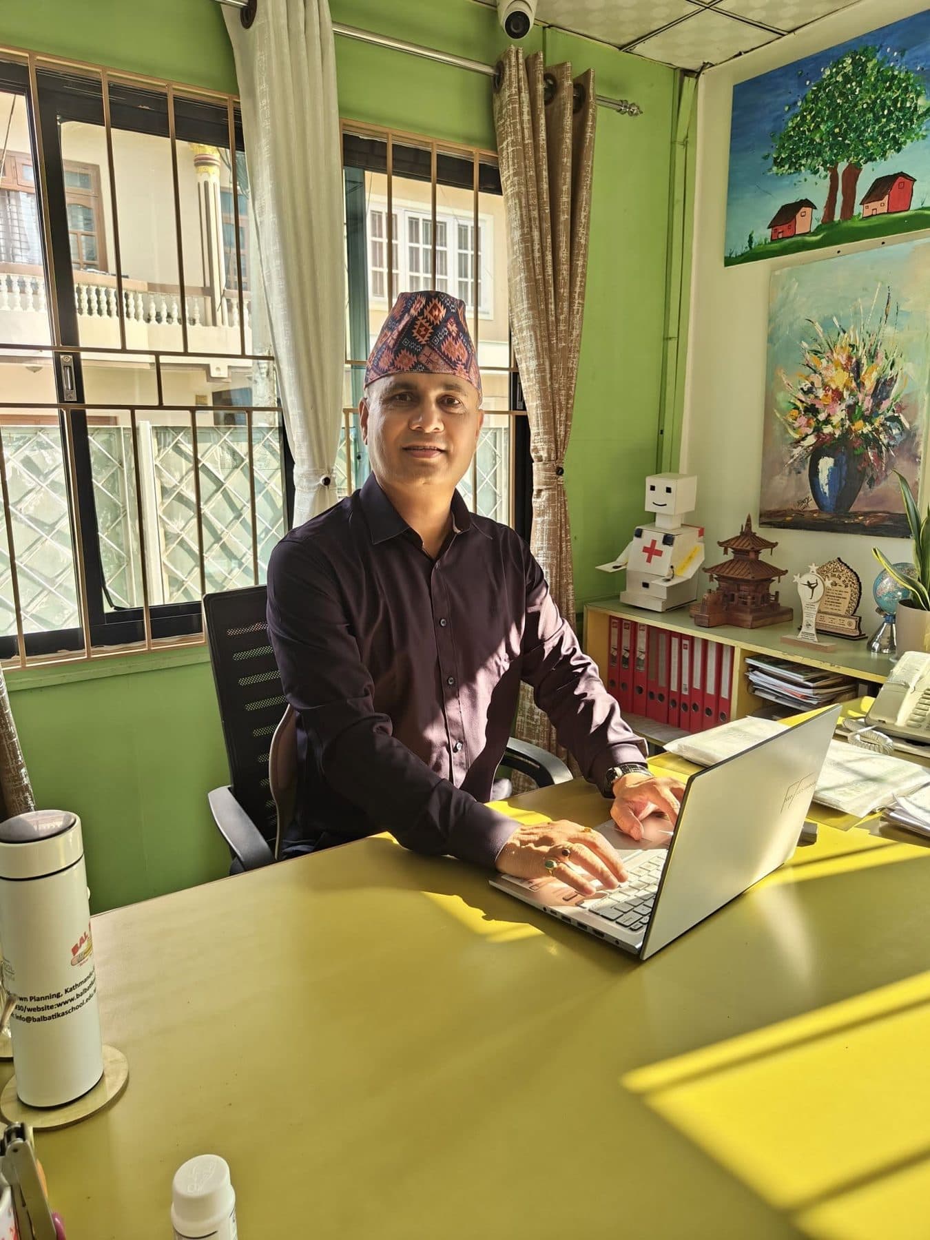 Roshan Singh, Founder & Principal of Bal Batika School